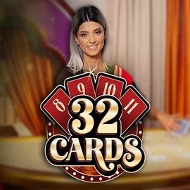 32 Cards by Ezugi, showcased at macho-spin.com – game logo