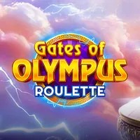 Gates of Olympus Roulette logo by Pragmatic Play Spinmacho Casino