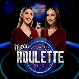Live Casino logo of Mega Roulette from Pragmatic Play at Spinmacho Casino