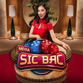 Mega Sic Bac game by Pragmatic Play – logo hosted on Spinmacho Casino
