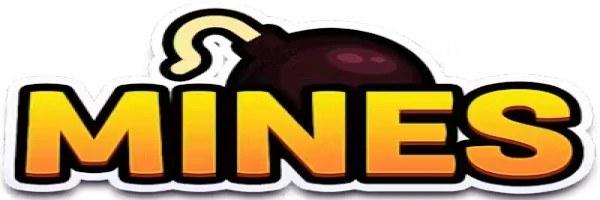 Mines online game logo by Turbo Games on macho-spin.com