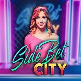Side Bet City slot visual from Evolution available on macho-spin.com