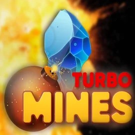 Turbo Mines game by Turbo Games – logo hosted on Spinmacho Casino